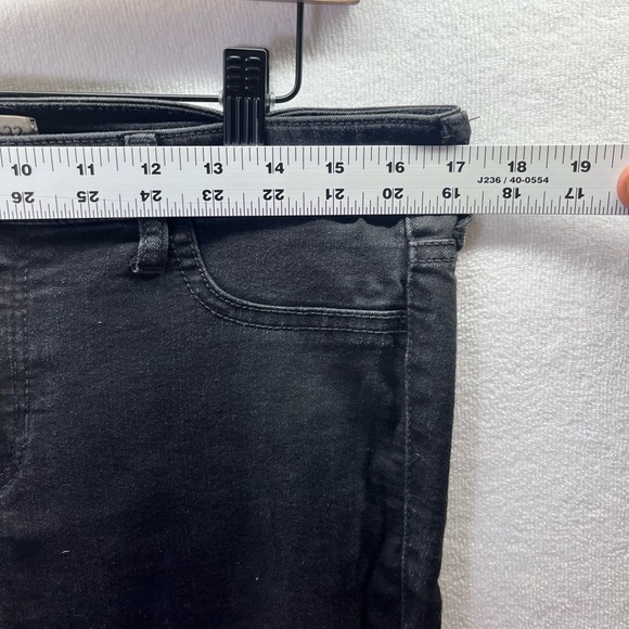 Hollister Skinny Jeans Womens 15R 32/32 Black Stretch Denim Cute Waitress 2252 - Picture 3 of 8